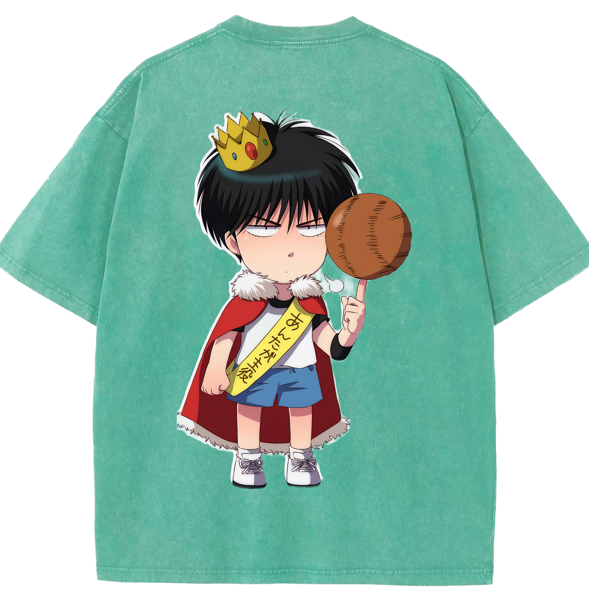 （画像用） SLAM DUNK／スラムダンク 綿100% ヴィンテージ風 半袖Tシャツ（背面プリント）